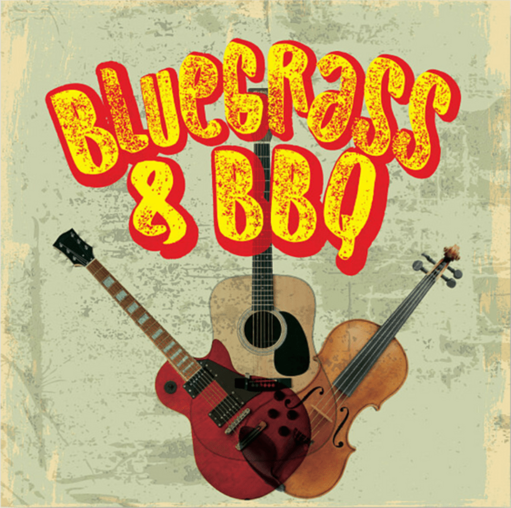 Bluegrass and BBQ with stringed instruments